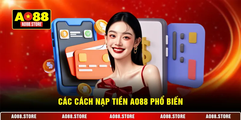 Các cách nạp tiền AO88 phổ biến