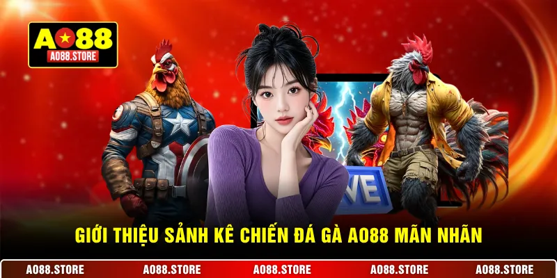 Giới thiệu sảnh kê chiến đá gà AO88 trận đấu mãn nhãn
