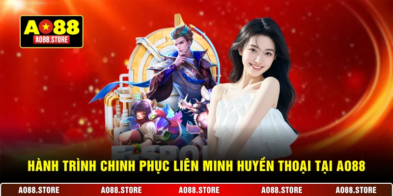 Hành trình chinh phục Liên Minh Huyền Thoại ở AO88