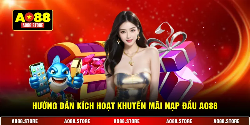 Hướng dẫn kích hoạt khuyến mãi nạp đầu AO88