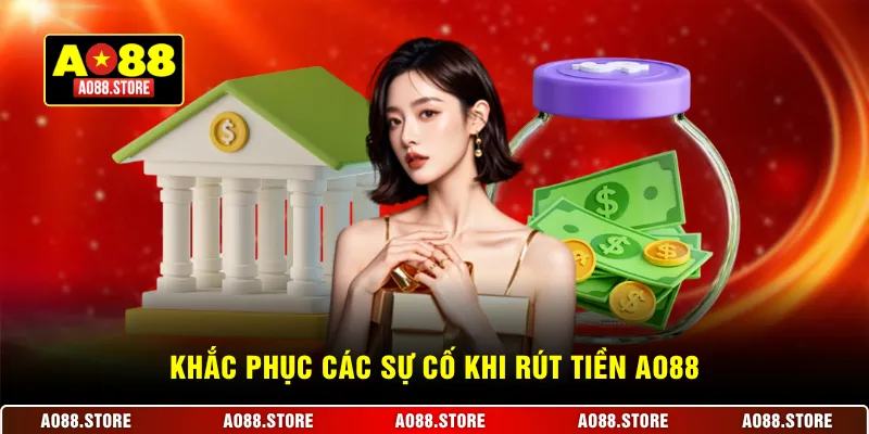 Khắc phục các sự cố khi rút tiền AO88