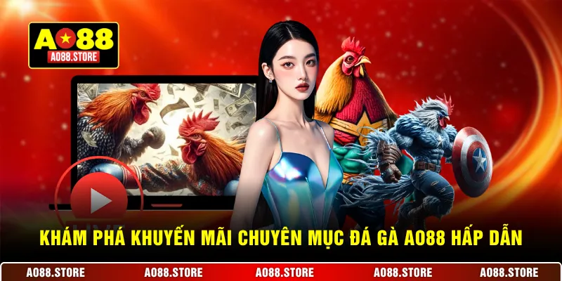 Khám phá khuyến mãi chuyên mục đá gà AO88 hấp dẫn